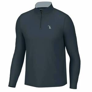 NEW LOCAL BOY OUTFITTERS men's bentley quarter zip pullover in navy
